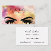 Elegant kleurrijk glanzend glanzend en heldermaken visitekaartje (Voorkant / Achterkant)