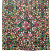 Elegant kleurrijk naadloos patroon douchegordijn (Voorkant)