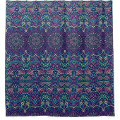 Elegant kleurrijk naadloos patroon douchegordijn (Voorkant)