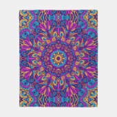 Elegant Kleurrijk naadloos patroon Douchegordijn Fleece Deken (Voorkant)