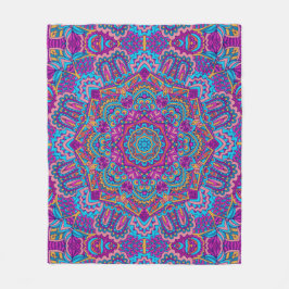 Elegant Kleurrijk naadloos patroon Douchegordijn Fleece Deken