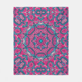 Elegant Kleurrijk naadloos patroon Douchegordijn Fleece Deken (Voorkant)