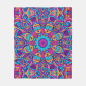 Elegant Kleurrijk naadloos patroon Douchegordijn Fleece Deken (Voorkant)