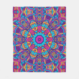 Elegant Kleurrijk naadloos patroon Douchegordijn Fleece Deken