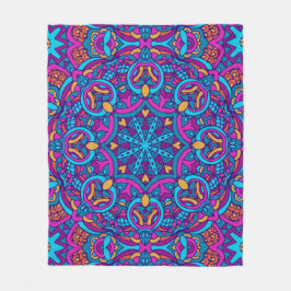 Elegant Kleurrijk naadloos patroon Douchegordijn Fleece Deken