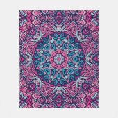 Elegant Kleurrijk naadloos patroon Douchegordijn Fleece Deken (Voorkant)