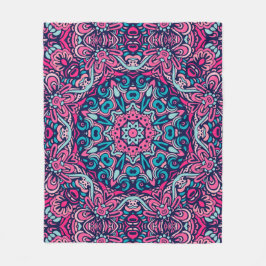 Elegant Kleurrijk naadloos patroon Douchegordijn Fleece Deken