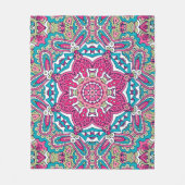 Elegant Kleurrijk naadloos patroon Douchegordijn Fleece Deken (Voorkant)