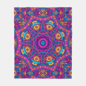 Elegant Kleurrijk naadloos patroon Douchegordijn Fleece Deken (Voorkant)