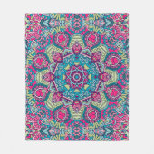 Elegant Kleurrijk naadloos patroon Douchegordijn Fleece Deken (Voorkant)