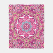 Elegant Kleurrijk naadloos patroon Douchegordijn Fleece Deken (Voorkant)