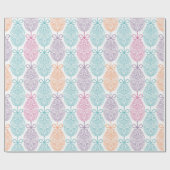 Elegant kleurrijk paaseipatroon | FEESTDAGEN Cadeaupapier (Vlak)