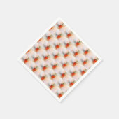 Elegant Kleurrijk Rood Peppers Voedsel Abstract Pa Servet (Hoek)