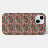 Elegant Kleurrijk Verlofpatroon Case-Mate iPhone Case (Achterkant (horizontaal))