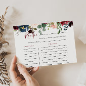 Elegant kleurrijk Vrijgezellenfeest Recipe Kaart