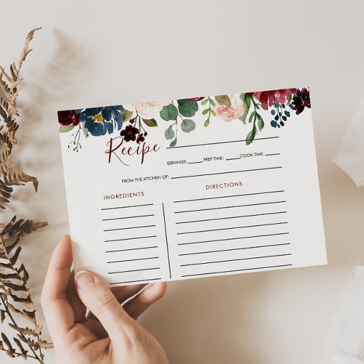 Elegant kleurrijk Vrijgezellenfeest Recipe Kaart