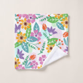 Elegant kleurrijke handdoekset bad handdoek (Wasdoekje)