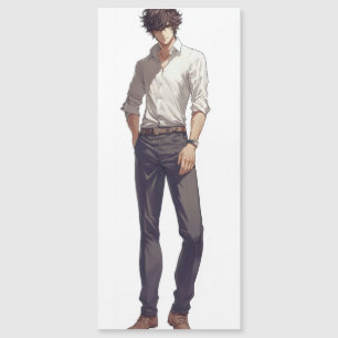 Elegant knappe anime Man