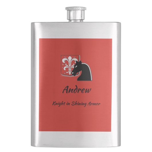 Elegant Knight in Shining Armor Flacon (Voorkant)