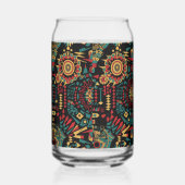 Elegant kobalt "Heritage-Inspired Patterns" glas (Rechts)