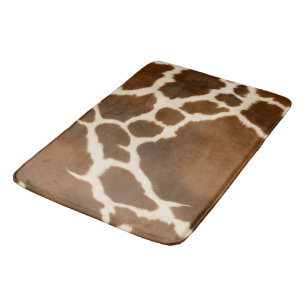 Elegant Koe Faux Leather Modern Collectie Badmat