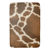 Elegant Koe Faux Leather Modern Collectie Badmat (Voorkant Verticaal)
