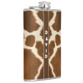 Elegant Koe Faux Leather Modern Collectie Heupfles (Rechts)