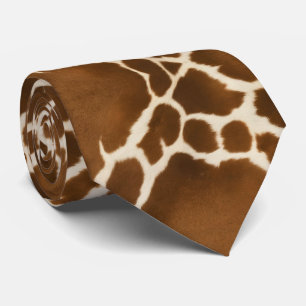 Elegant Koe Faux Leather Modern Collectie Stropdas