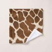 Elegant Koe Faux Leather Populair Collectie Bad Handdoek (Wasdoekje)