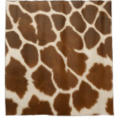 Elegant Koe Faux Leather Populair Collectie Douchegordijn (Voorkant)