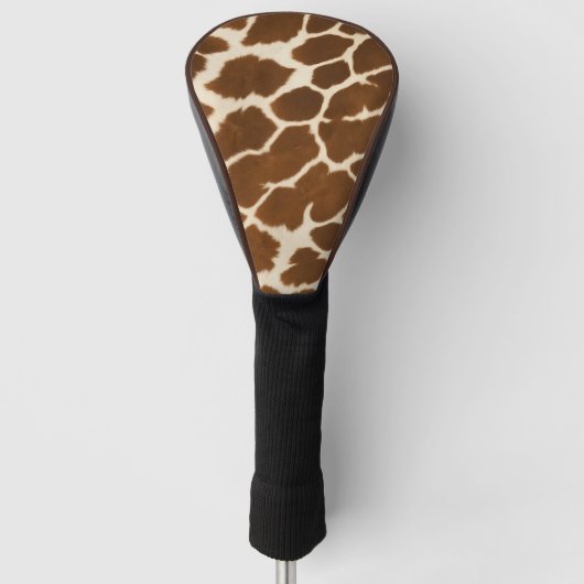 Elegant Koe Faux Leather Populair Collectie Golfheadcover (Voorkant)
