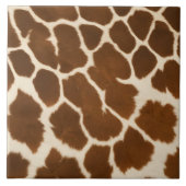 Elegant Koe Faux Leather Populair Collectie Tegeltje (Voorkant)