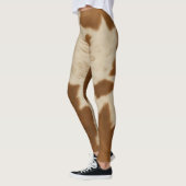 Elegant Koe Faux Leather Trendy Collectie Leggings (Links)