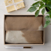 Elegant Koe Faux Leather Trendy Collectie Tissuepapier (Geschenk)