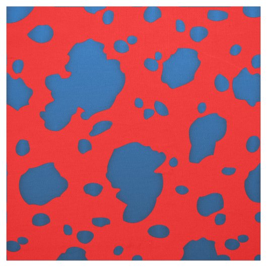 Elegant Koe Print Fabric Stof (Swatch)