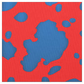 Elegant Koe Print Fabric Stof (Close Up)