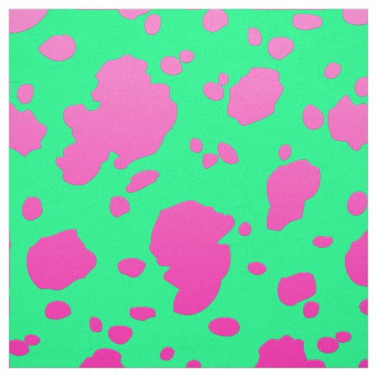 Elegant Koe Print Fabric Stof (Swatch)