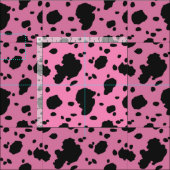 Elegant Koe Print Fabric Stof (Delen)