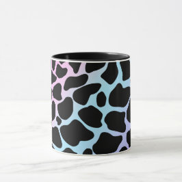 Elegant Koe Print Multicolor Classic Mok