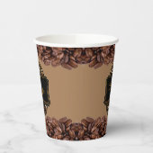 Elegant Koffee Aangepaste handelsnaam bekertje Papieren Bekers (Links)