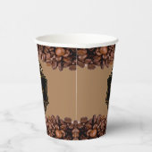 Elegant Koffee Aangepaste handelsnaam bekertje Papieren Bekers (Rechts)