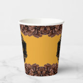 Elegant Koffee Aangepaste handelsnaam bekertje Papieren Bekers (Links)