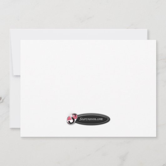 Elegant koffie en koekjes kaart (Achterkant)