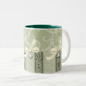 Elegant-koffie-Mok: EleganceCollection Tweekleurige Koffiemok (Voorkant rechts)