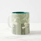 Elegant-koffie-Mok: EleganceCollection Tweekleurige Koffiemok (Voorkant links)