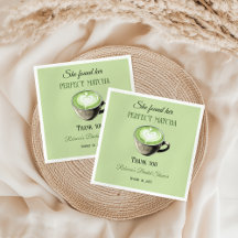 Elegant Koffiethema Perfect Matcha Vrijgezellenfee