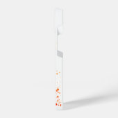 Elegant Koi Fish and Red flower&golden| Jpanese iPhone Hoesje (Linkerkant)