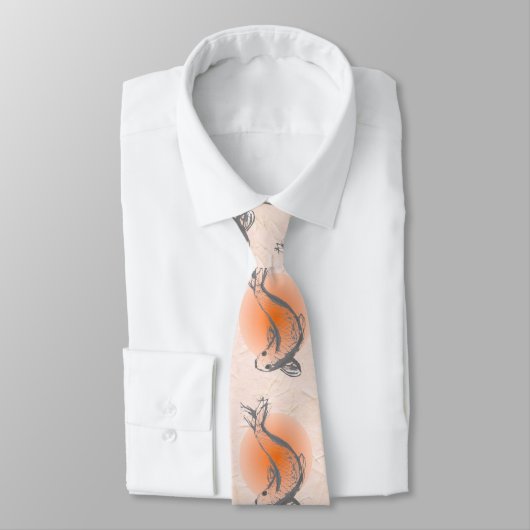 Elegant Koi Fish Stropdas (Gebonden)