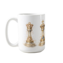Elegant Koning Koningin Koppel Cadeau Gouden Schak