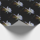 Elegant koningin van de Night Cactus Flower Cadeaupapier (Hoek)